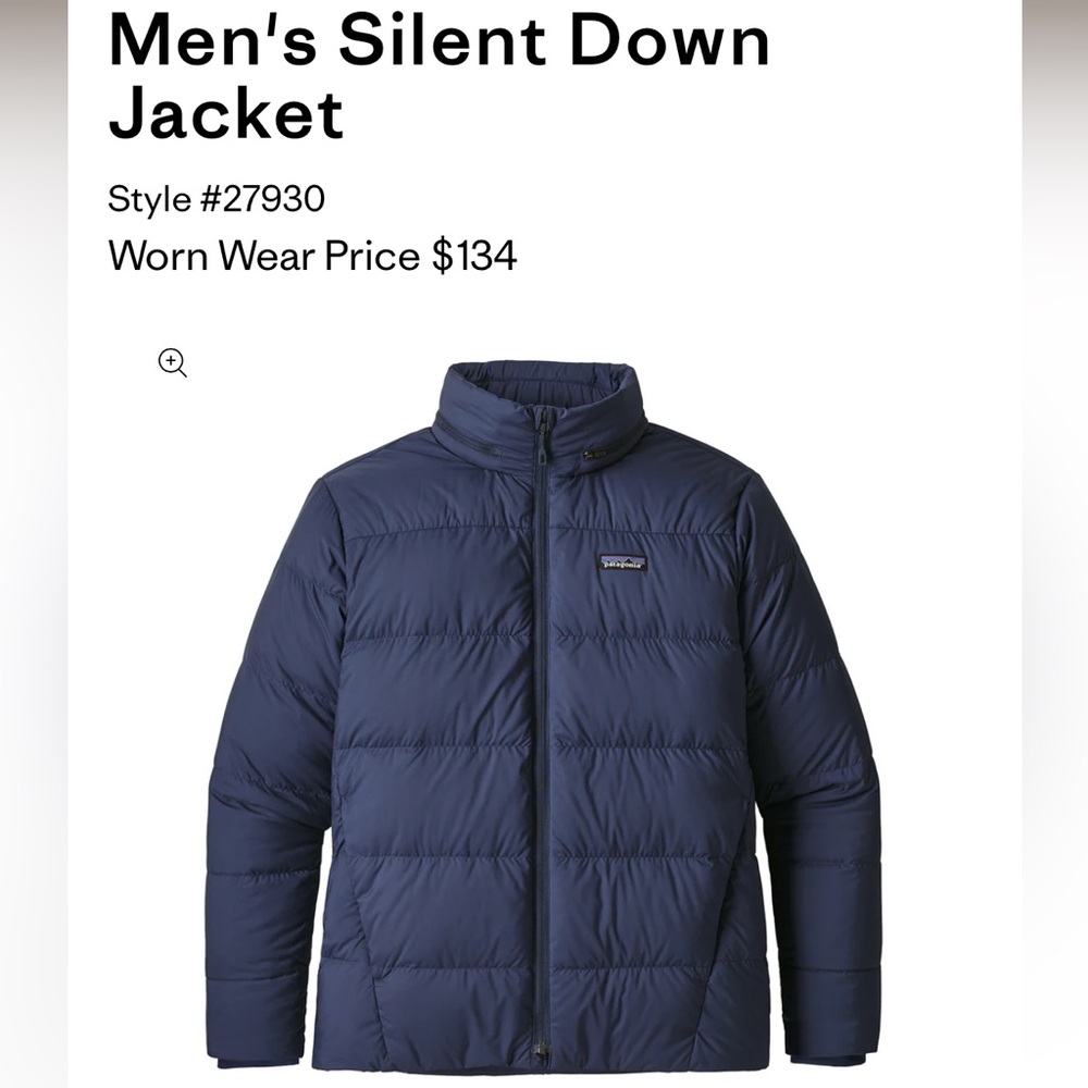 Patagonia Men’s Silent Down Jacket